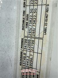 2022 Peterbilt 579 4X2 S/A CAB & CHASSIS