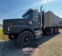 2000 Volvo WG TRI/AXLE FLATBED DUMP TRUCK