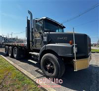 2000 Volvo WG TRI/AXLE FLATBED DUMP TRUCK