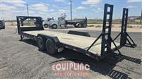 2025 PJ CC242 T/A GOOSENECK TRAILER