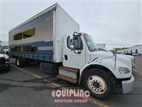 2018 Freightliner  M2 4X2 S/A  26FT CURTAIN SIDE