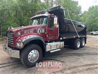 2016 Mack GU713 6x4 T/A DUMP TRUCK