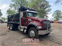 2016 Mack GU713 6x4 T/A DUMP TRUCK