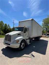 2019 Kenworth T270 4X2 S/A 26FT BOX TRUCK