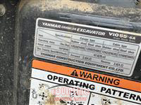 2023 YANMAR VI055 6A MINI EXCAVATOR