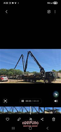 2005 Sterling CONDOR TRI/A CONCRETE PUMP TRU