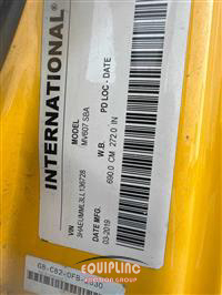 2020 International MV607 4X2 SA 26FT NON CDL BOX 
