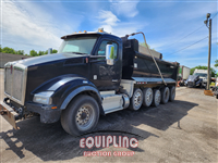 Used 2017 Kenworth T880 QUINT AXLE DUMP TRUCK for Sale