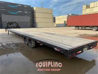 2024 MP CUSTOM TRAILER FLATBED CTZ T/A 40FT GOOSENECK