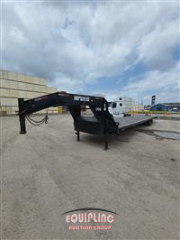 2024 MP CUSTOM TRAILERS FLATBED CTZ T/A 40FT GOOSENECK