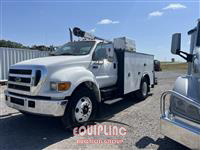 2007 Ford F750 4X2 S/A CRANE TRUCK