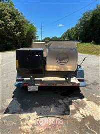 2025 TCEC 13FT T/A FLATBED CONCRETE CURB