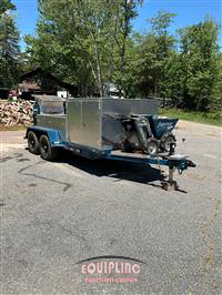 2025 TCEC 13FT T/A FLATBED CONCRETE CURB
