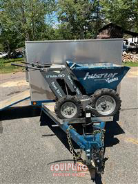 2025 TCEC 13FT T/A FLATBED CONCRETE CURB