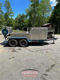 2025 TCEC 13FT T/A FLATBED CONCRETE CURB