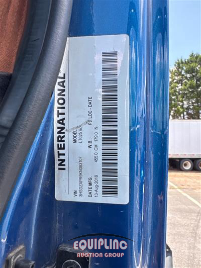 2019 International LT625 6X4 T/A DAY CAB