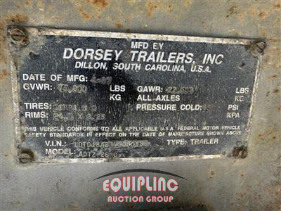 1997 Dorsey ADT2-26 D