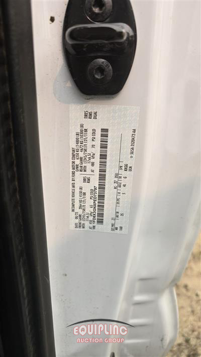 2023 Ford F350 4X2 S/A DUMP TRUCK