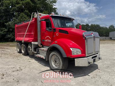 2020 Kenworth T880 TRI/A DUMP TRUCK 