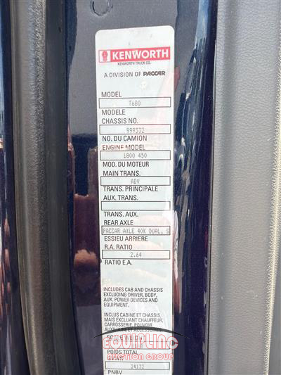 2019 Kenworth T680
