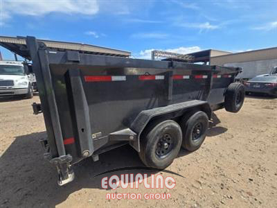 2025 MAXEY DTX 14FT T/A DUMP TRAILER