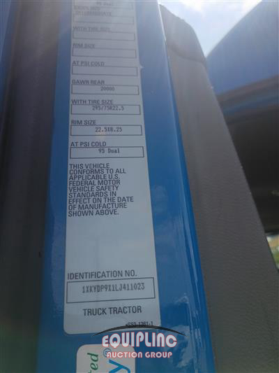 2020 Kenworth T680 6X4 T/A SLEEPER TRUCK TRA