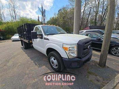 2014 Ford F-350 4X2 S/A FLATBED TRUCK