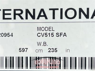 2024 International CV515 4X4  S/A HOOK LIFT TRUCK