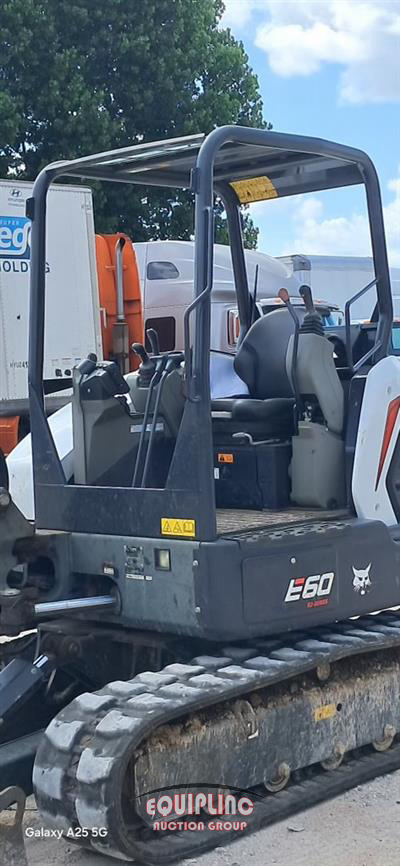 2022 Bobcat E60 COMPACT MINI EXCAVATOR