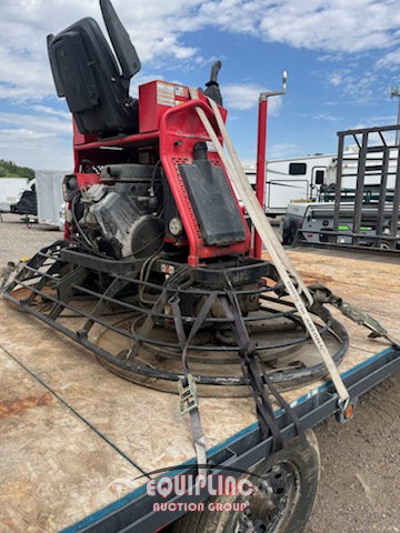 2023 TOMAHAWK TRT46V 8FT RIDE ON TROWEL