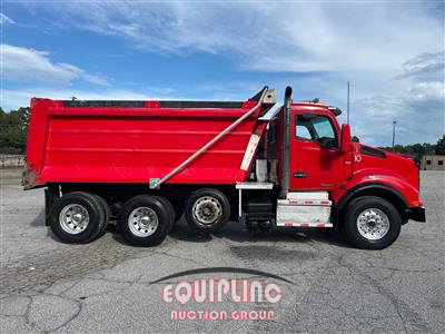 2020 Kenworth T880 TRI/A DUMP TRUCK 