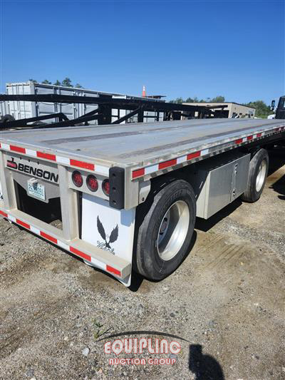 2022 Benson FLCVBAL T/A 48FT FLATBED TRAIL
