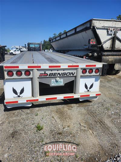 2022 Benson FLCVBAL T/A 48FT FLATBED TRAIL