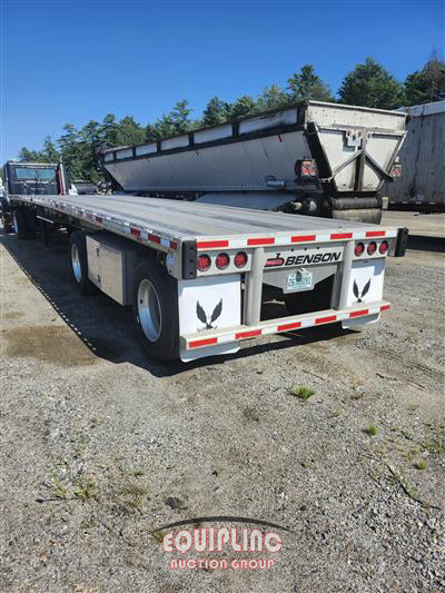 2022 Benson FLCVBAL T/A 48FT FLATBED TRAIL