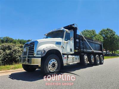 2017 Mack GRANITE GU713 QUAD AXLE DUMP T
