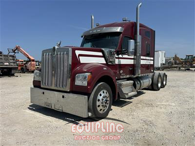 2021 Kenworth W900 6X4 T/A SLEEPER TRUCK TRA