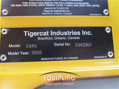 2020 TIGERCAT 234B