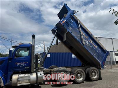 2023 Peterbilt 567 TRI/A DUMP TRUCK TRACTOR