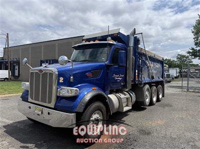 2023 Peterbilt 567 TRI/A DUMP TRUCK TRACTOR
