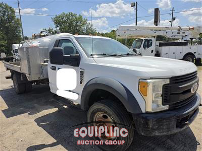 2017 Ford F-550 XL S/A 4WD PUMP TRUCK