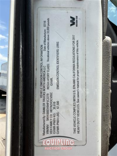 2017 Western Star 4800SB