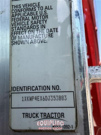 2013 Kenworth W900 6X4 T/A WRECKER