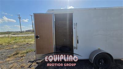 2025 STALLION TS612SA 12FT S/A ENCLOSED TRAI