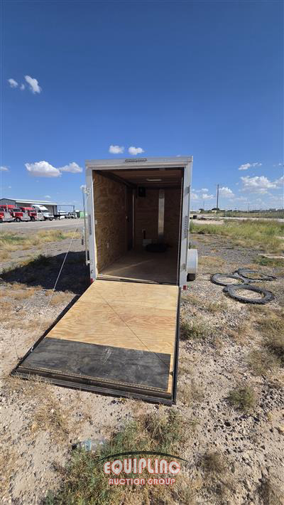 2025 STALLION TS612SA 12FT S/A ENCLOSED TRAI