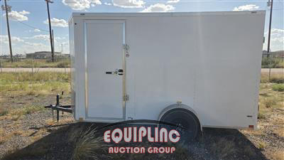 2025 STALLION TS612SA 12FT S/A ENCLOSED TRAI