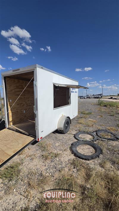 2025 STALLION TS612SA 12FT S/A ENCLOSED TRAI