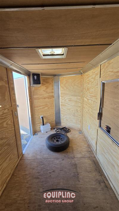 2025 STALLION TS612SA 12FT S/A ENCLOSED TRAI