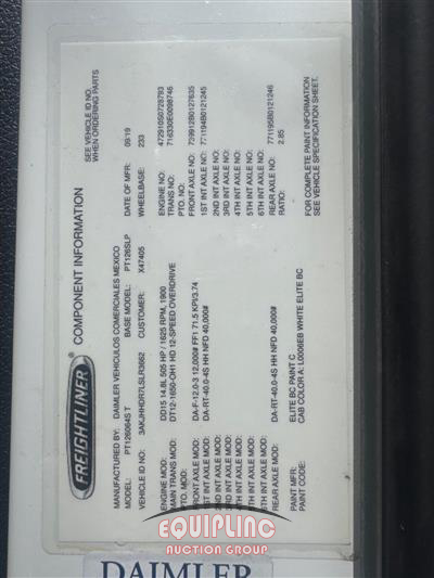2020 Freightliner CASCADIA
