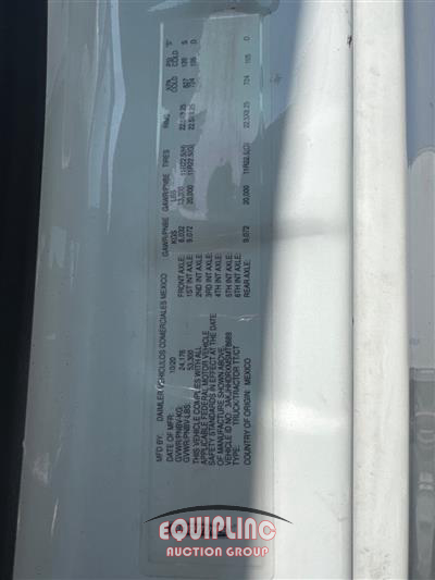 2021 Freightliner CASCADIA 126 6X4 T/A SLEEPER T