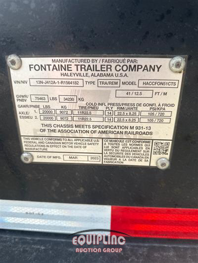 2024 FONTAINE TRAILER CO. Fontaine Trailer Co.
